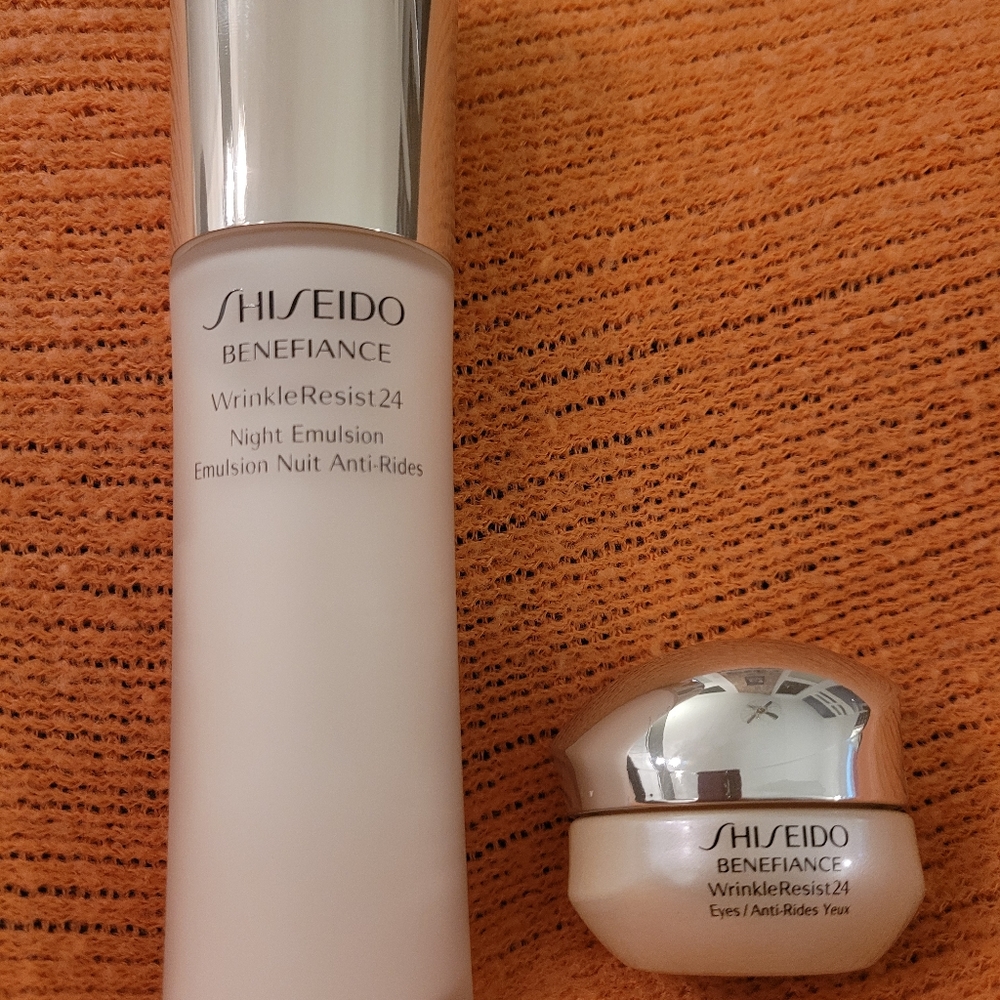 Shiseido Benefiance Wrinkle Resist 24 Night Emulsion & Intensive Eye Contour
